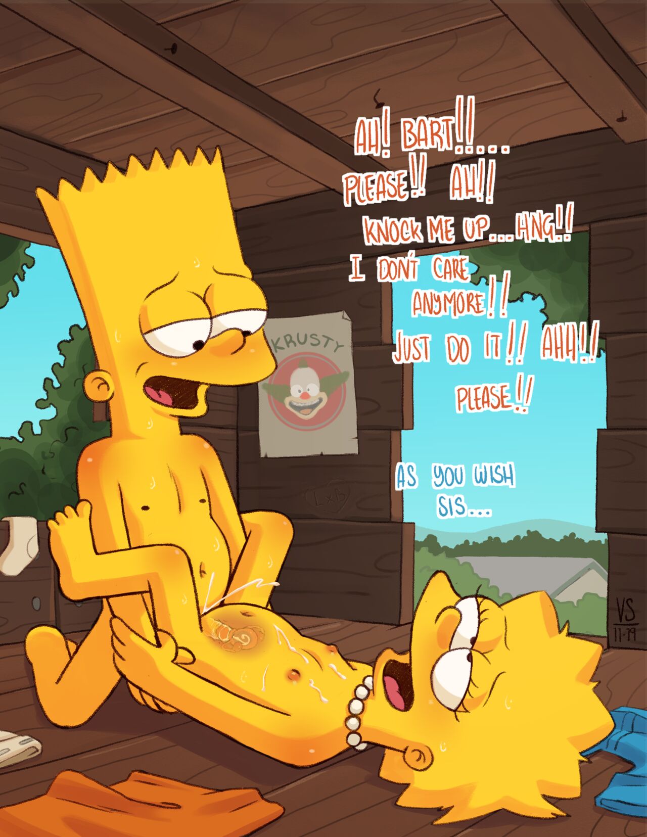 Bart and Lisa