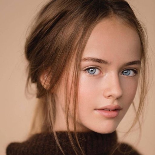 Cute Gril with Blue eyes