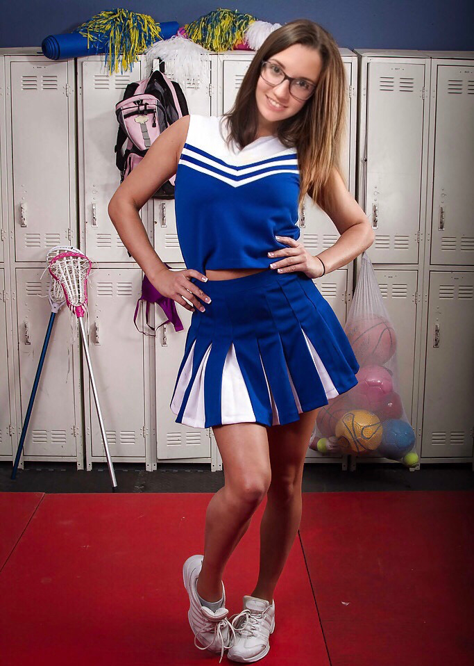 Sexy cheerleader