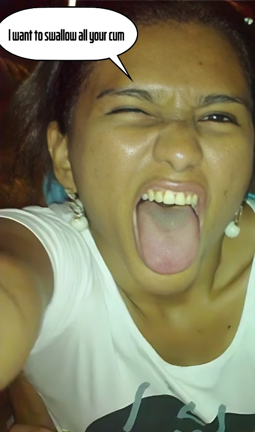 I want to swallow all your cum