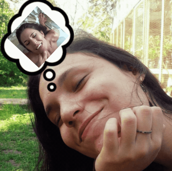 Oh, daddy, I only think about your cum on my face
