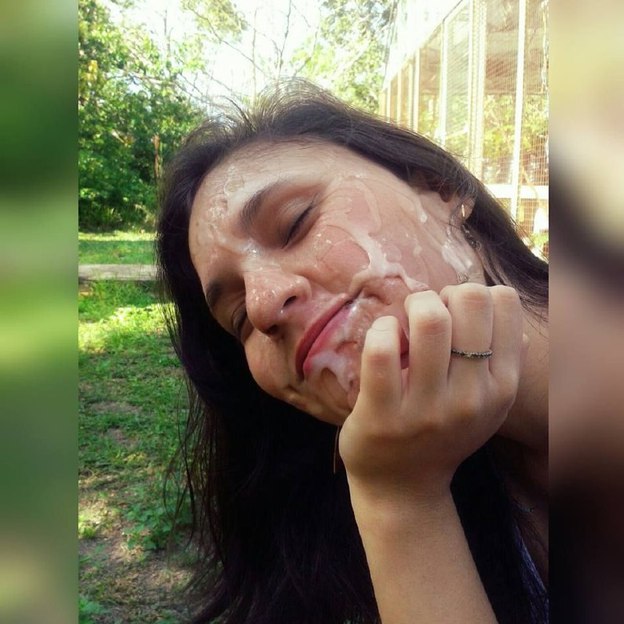 AMANDA cum on face