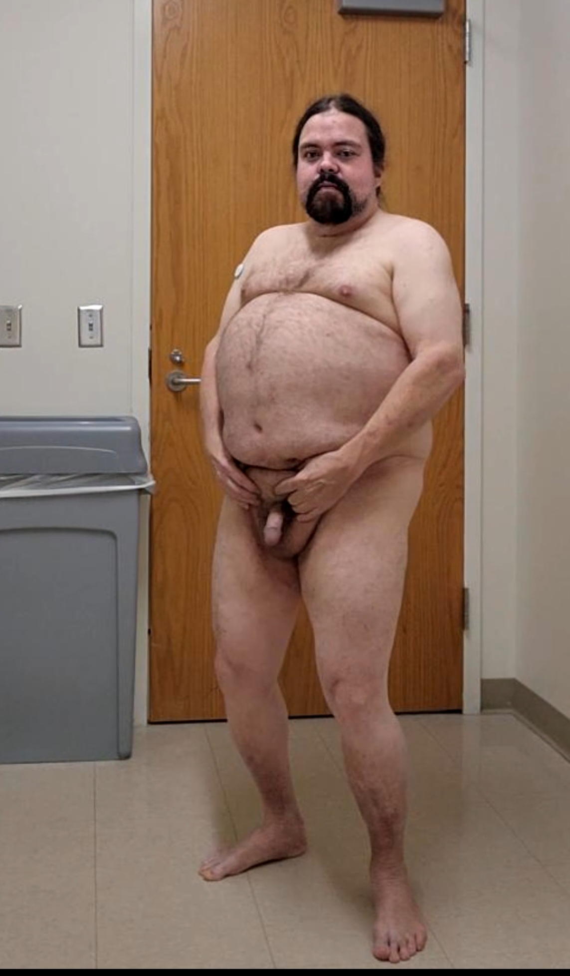 The bathroom at work