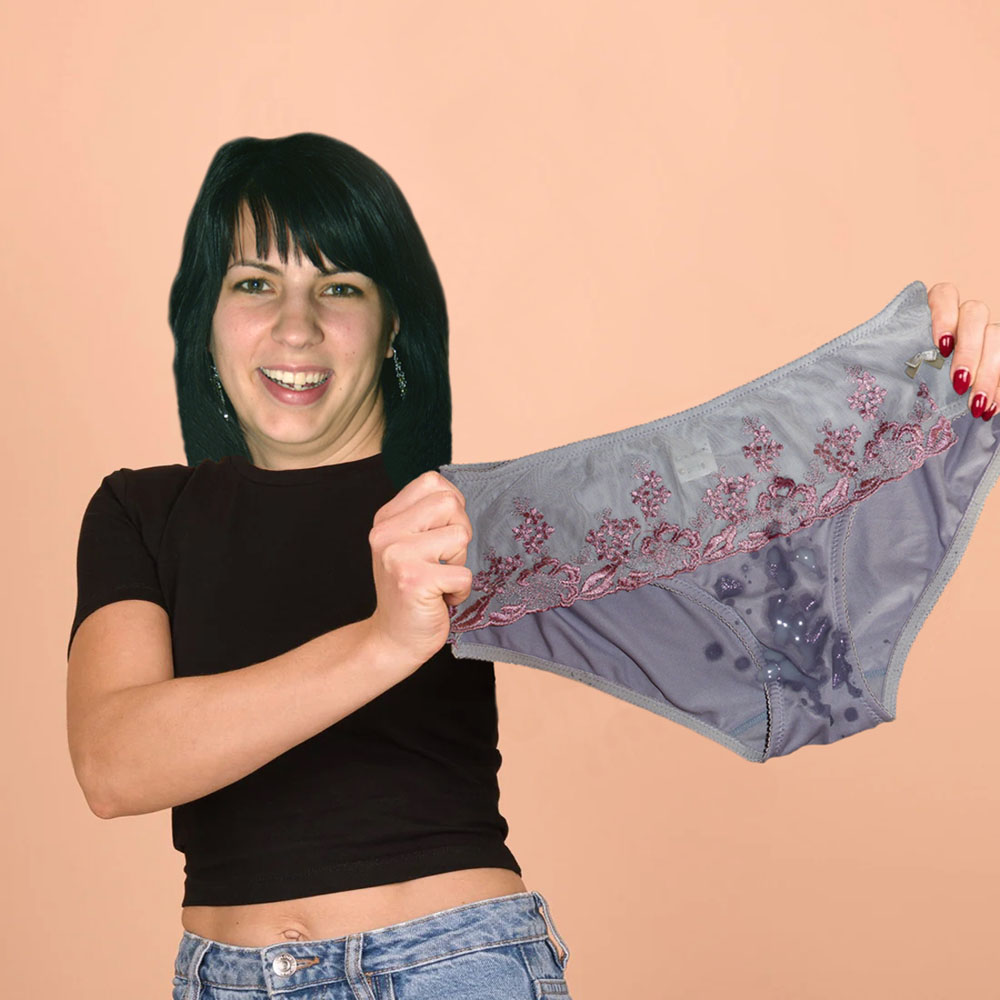 cum on girlfriends pantie