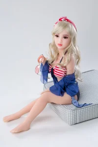 Blond nonnude doll