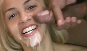 ADRIANE cum in face