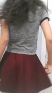 Upskirt gif