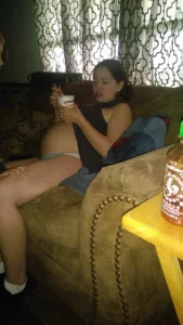 One of my daughters just 3 days before giving birth to my son