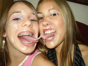 two cum faced