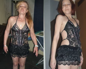 Meine Mutter und ich im gleichen Outfit