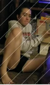 Step daughter showing me her teen pussy