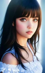lovely brown eyes