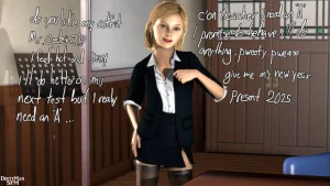 Sarah at school