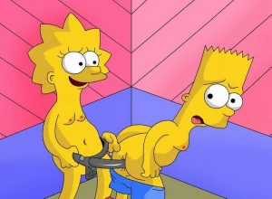 Lisa giving it to bart