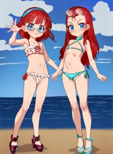 Lovely beach bunnys